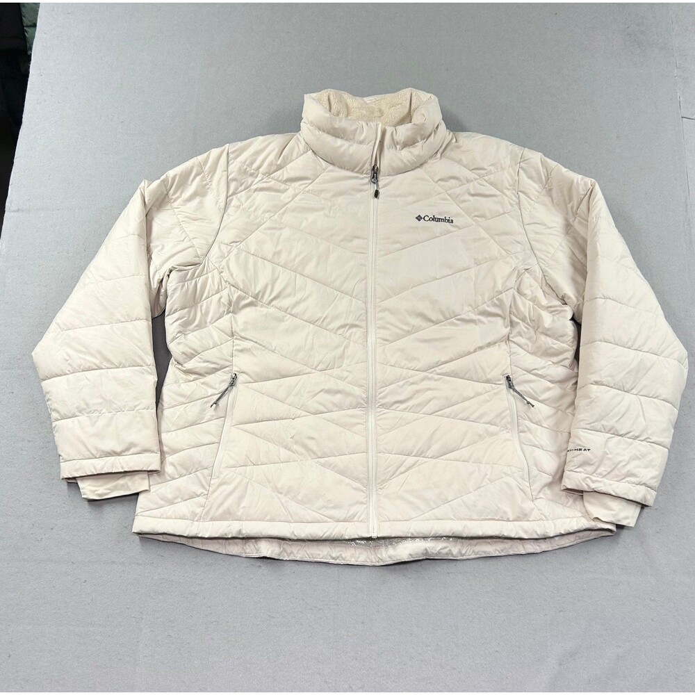 Columbia Women’s Omni Heat 2x Puffer Jacket Cream